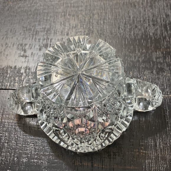 EAPG Imperial Glass Pressed Nu-Cut #526 Sugar Bowl! - Picture 4 of 4